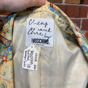 MOSCHINO wool 'Save the animals' jacket