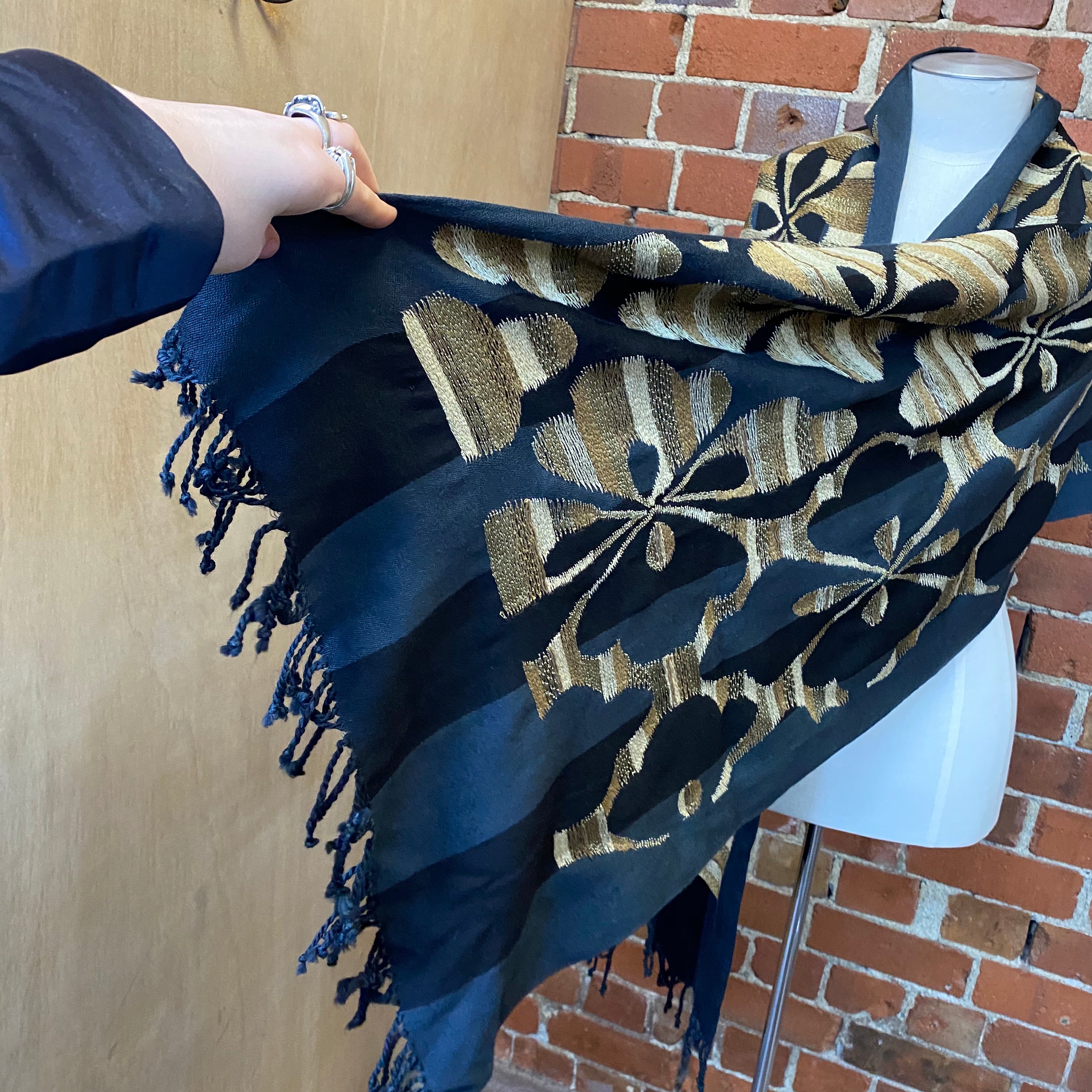 DRIES VAN NOTEN woven scarf