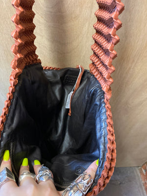 MARTIN MARGIELA shoe laces handbag