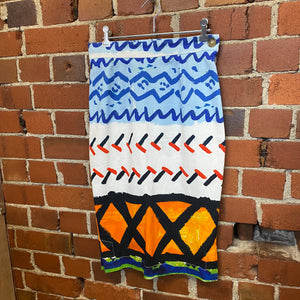VIVIENNE WESTWOOD painted skirt