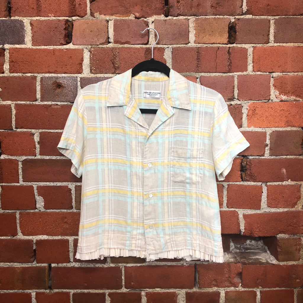 COMME DES GARCONS linen shirt