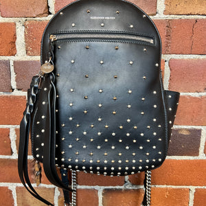 ALEXANDER MCQUEEN leather studded backpack Wellington Hunters and Collectors ALEXANDER MCQUEEN leather studded backpack Wellington Hunters and Collectors