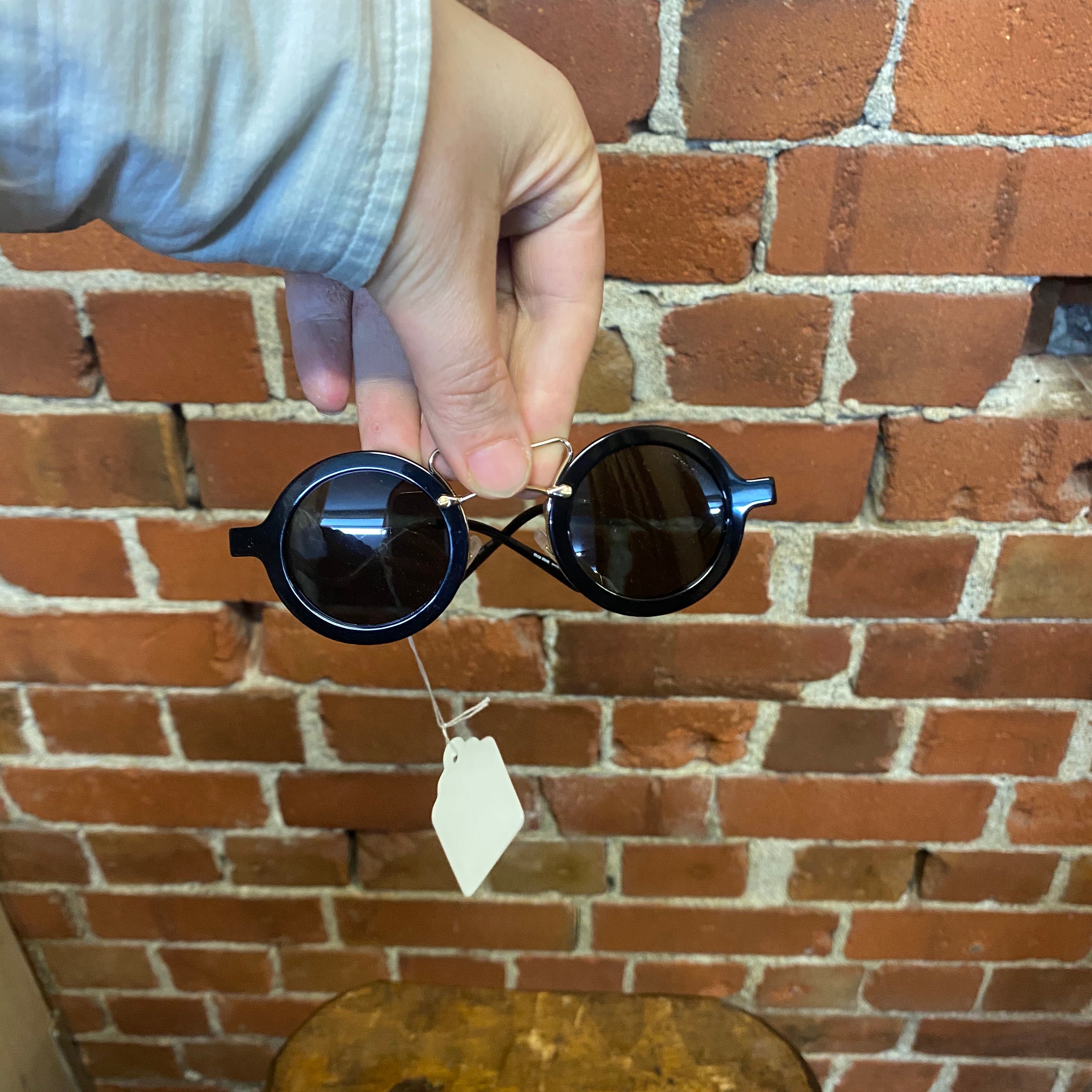 MIU MIU round sunglasses