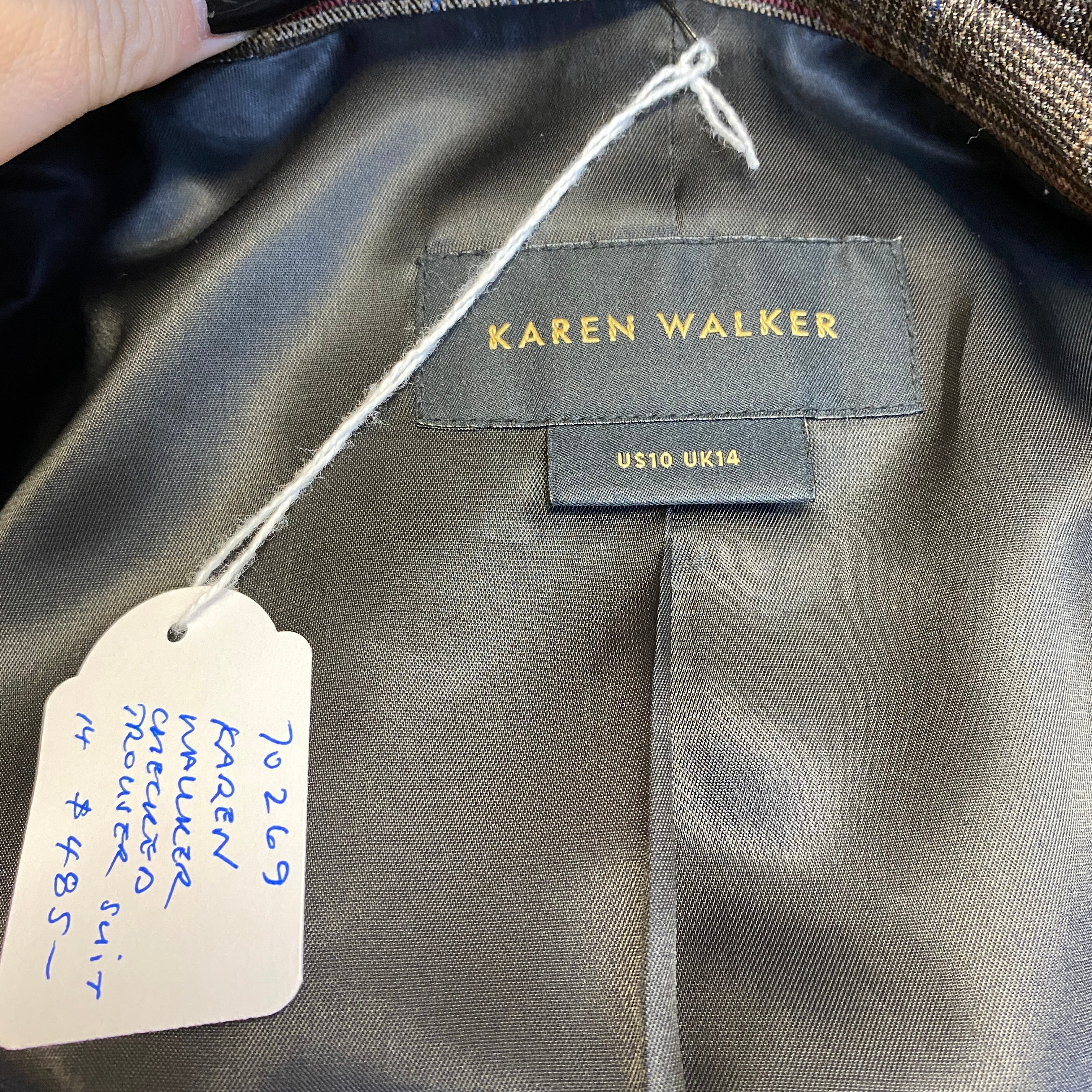 KAREN WALKER 2 piece suit