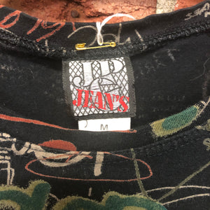 JEAN PAUL GAULTIER Jeans 1990s Graffiti skivvy