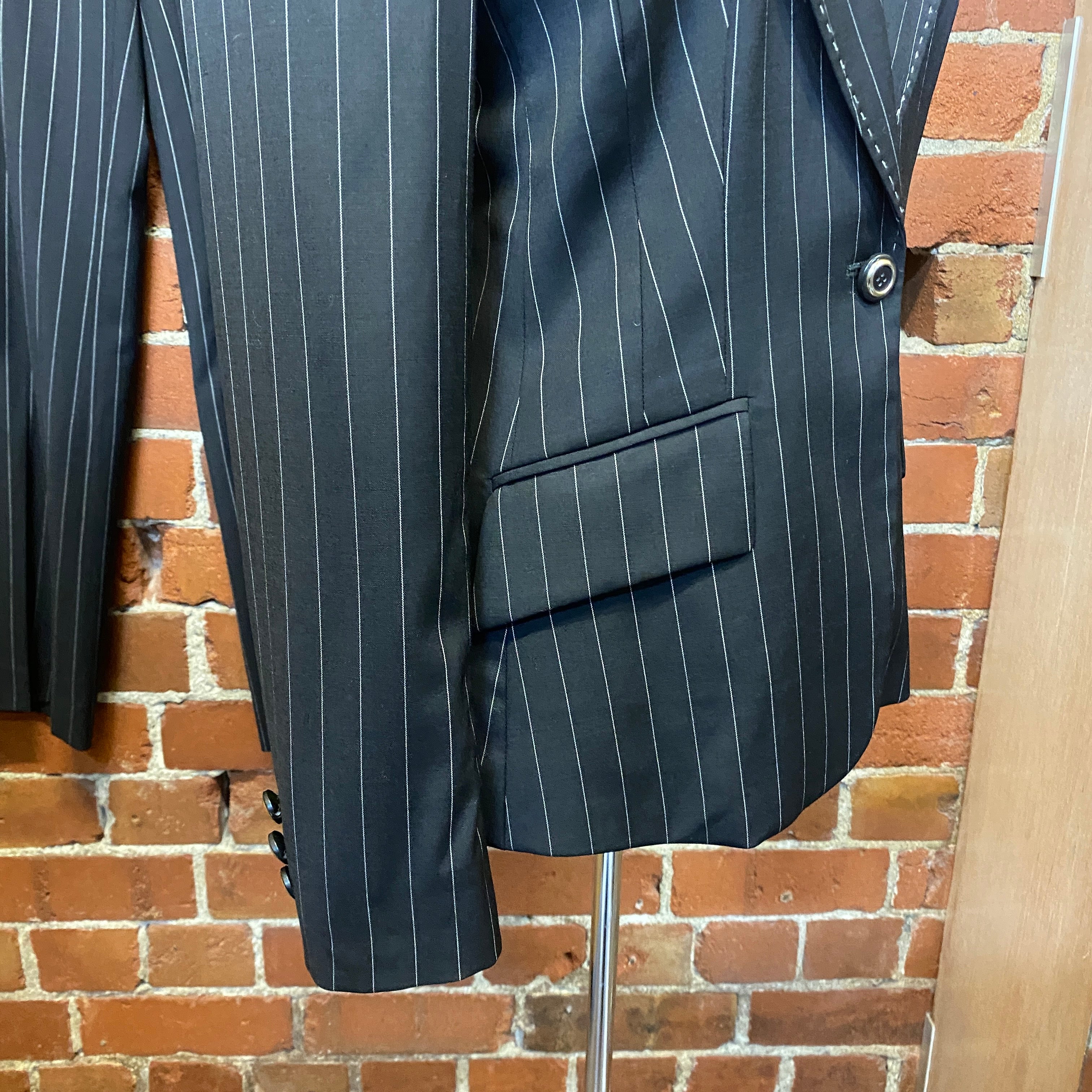 DOLCE AND GABBANA 1990s pinstripe suit