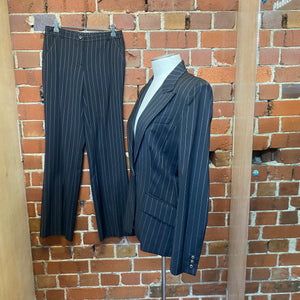 DOLCE AND GABBANA 1990s pinstripe suit