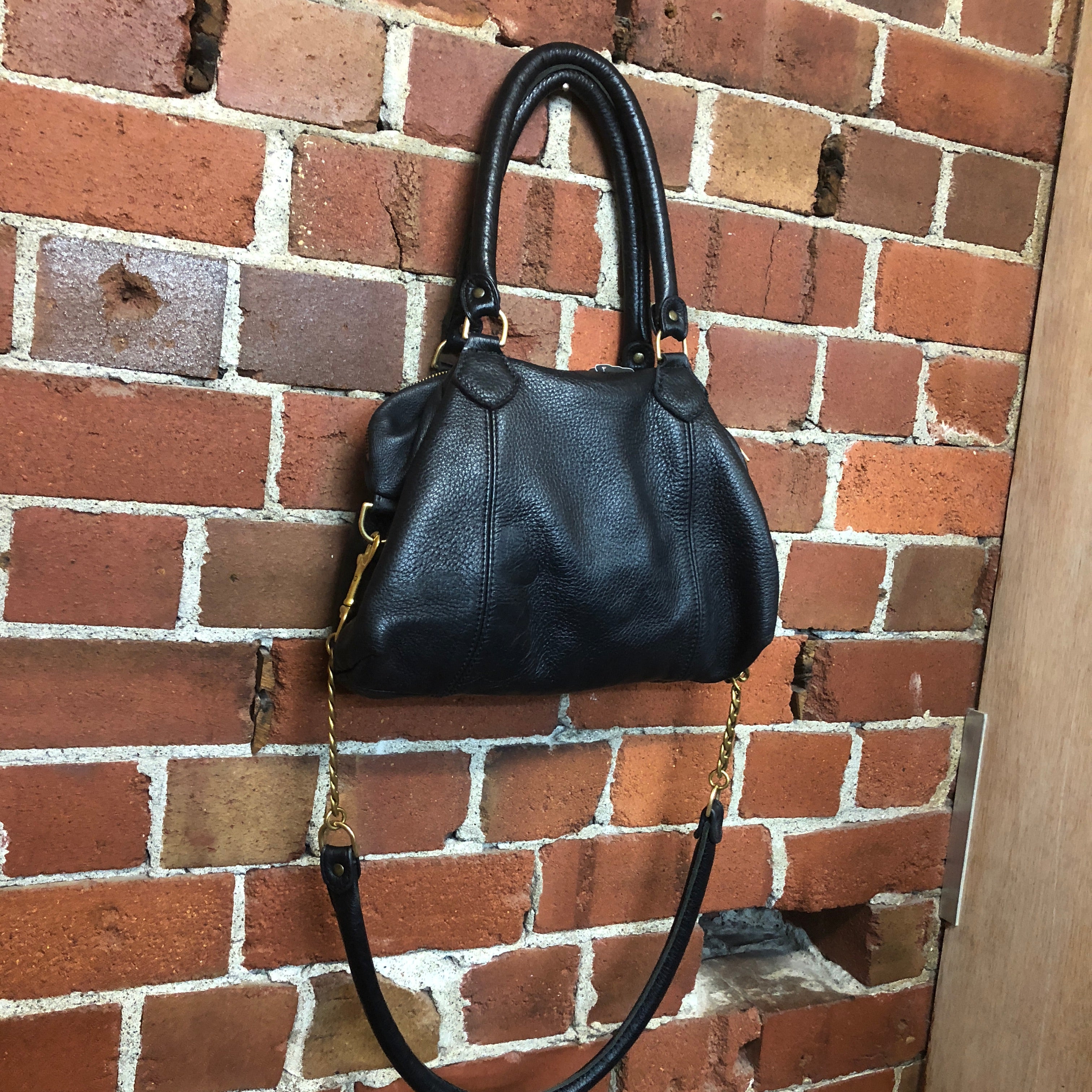 DEADLY PONIES leather handbag