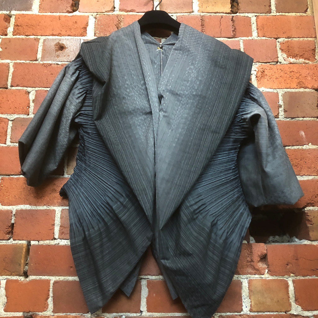 ISSEY MIYAKE incredible pleated jacket!