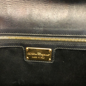 SALVADORE FERRAGAMO patent handbag