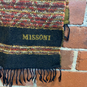 MISSONI  Italian wool scarf
