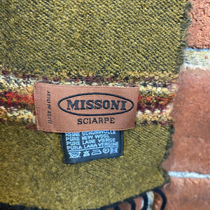 MISSONI  Italian wool scarf