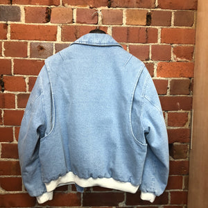 GOSHA RUBCHINSKIY denim bomber jacket