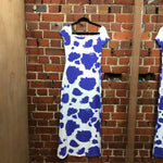 MOSCHINO ca$h cow print dress