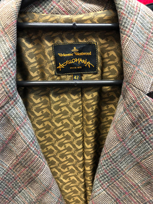 VIVIENNE WESTWOOD tweed blazer