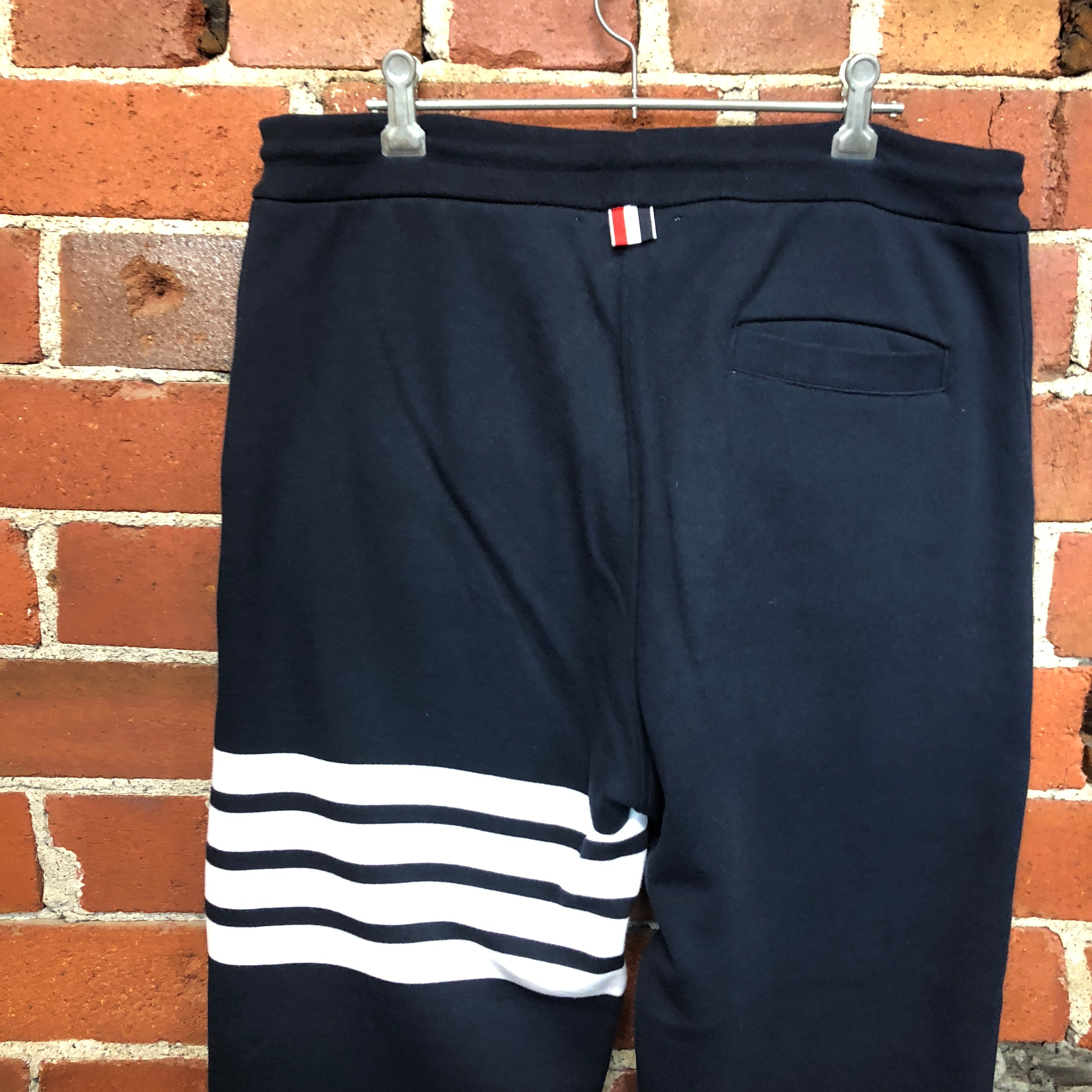 THOM BROWNE Engineered 4-Bar Jersey Sweatpant