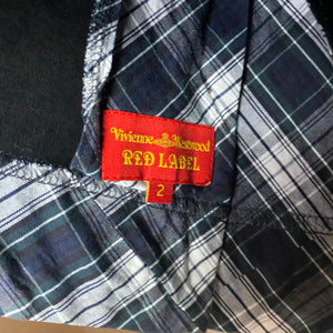 VIVIENNE WESTWOOD tartan collar shirt