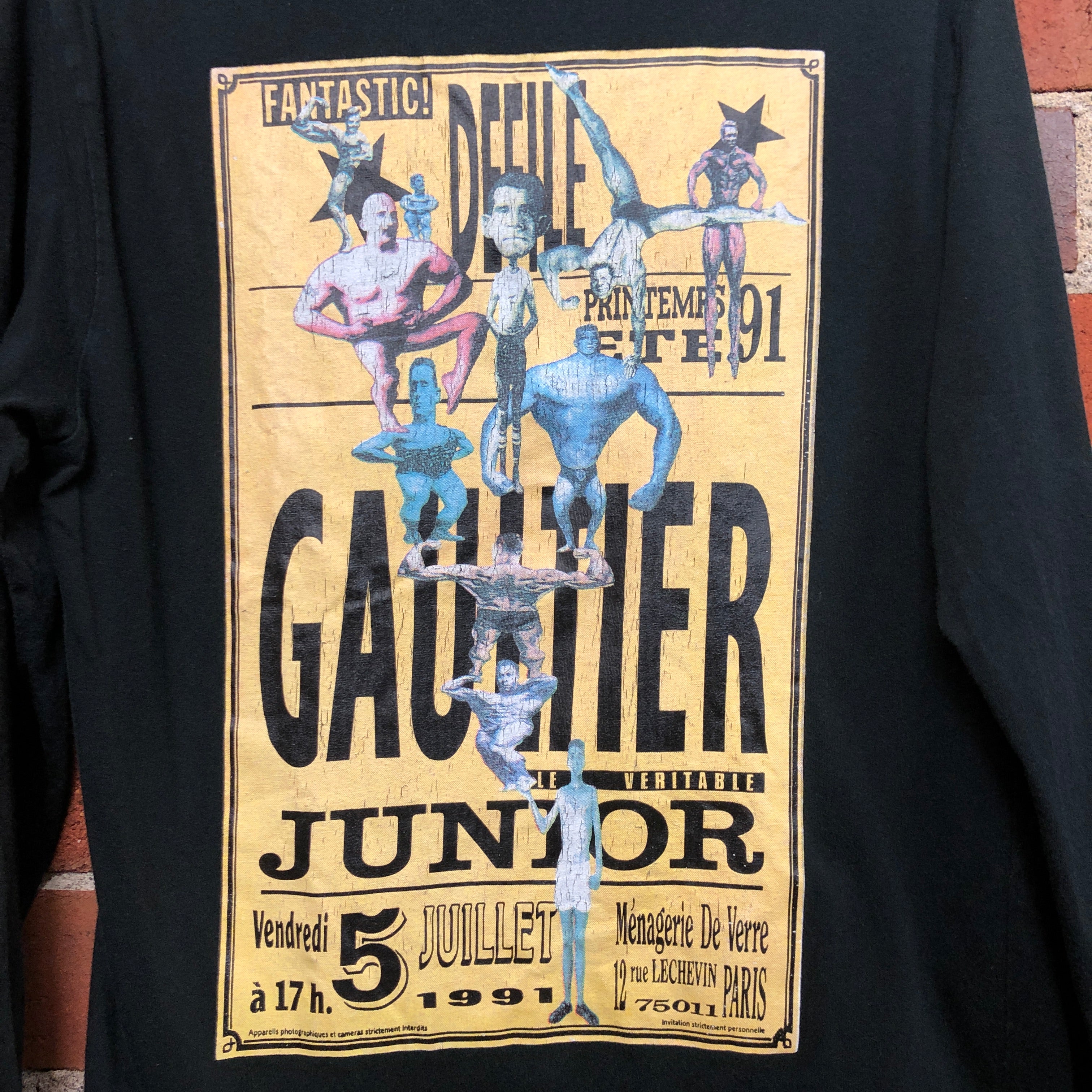 GAULTIER JUNIOR 1991 skivvy