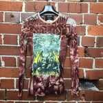 GAULTIER 1990s VERY RARE!!! Satan print mesh top!