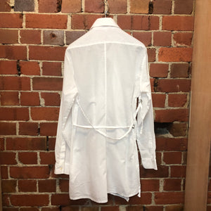 ANN DEMEULEMEESTER cotton shirt jacket
