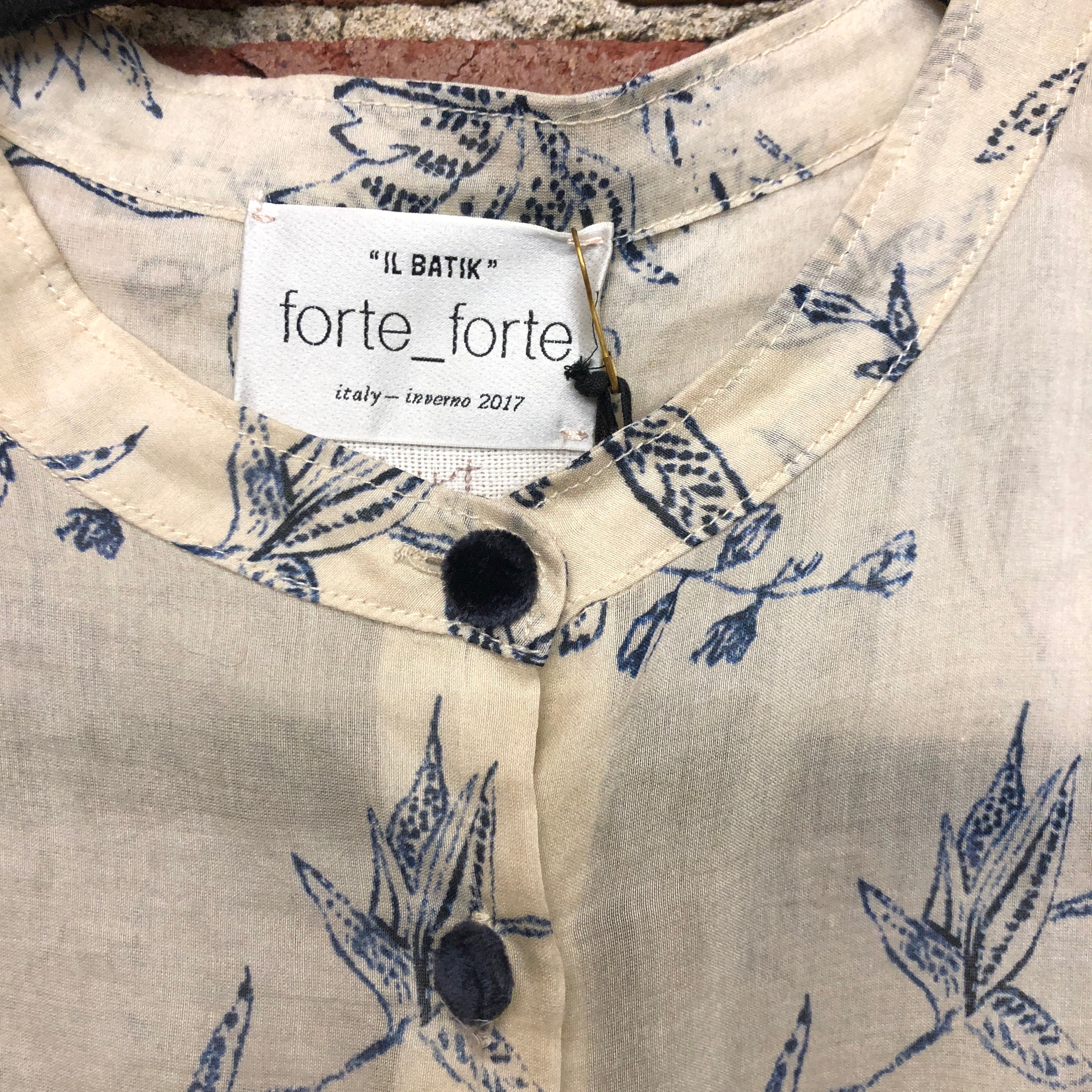 FORTE FORTE NEW cotton shirt