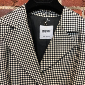 MOSCHINO perfect houndstooth jacket