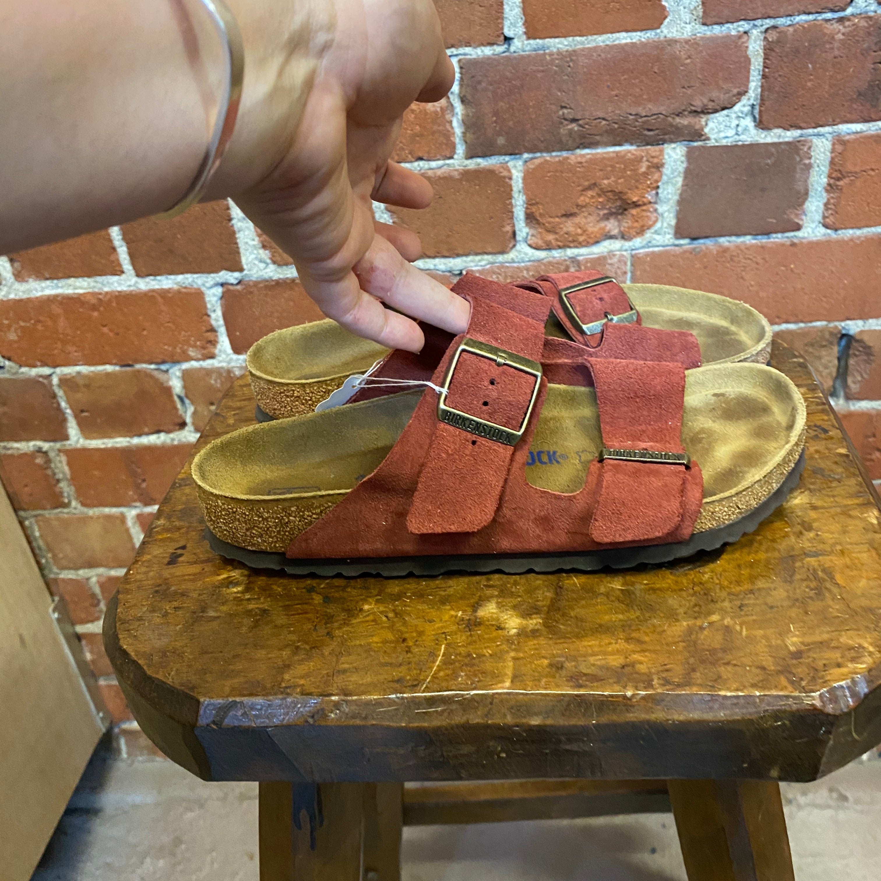 BIRKENSTOCKS Arizona suede 39