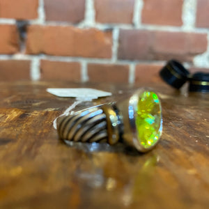 Sterling silver and Citrine ring