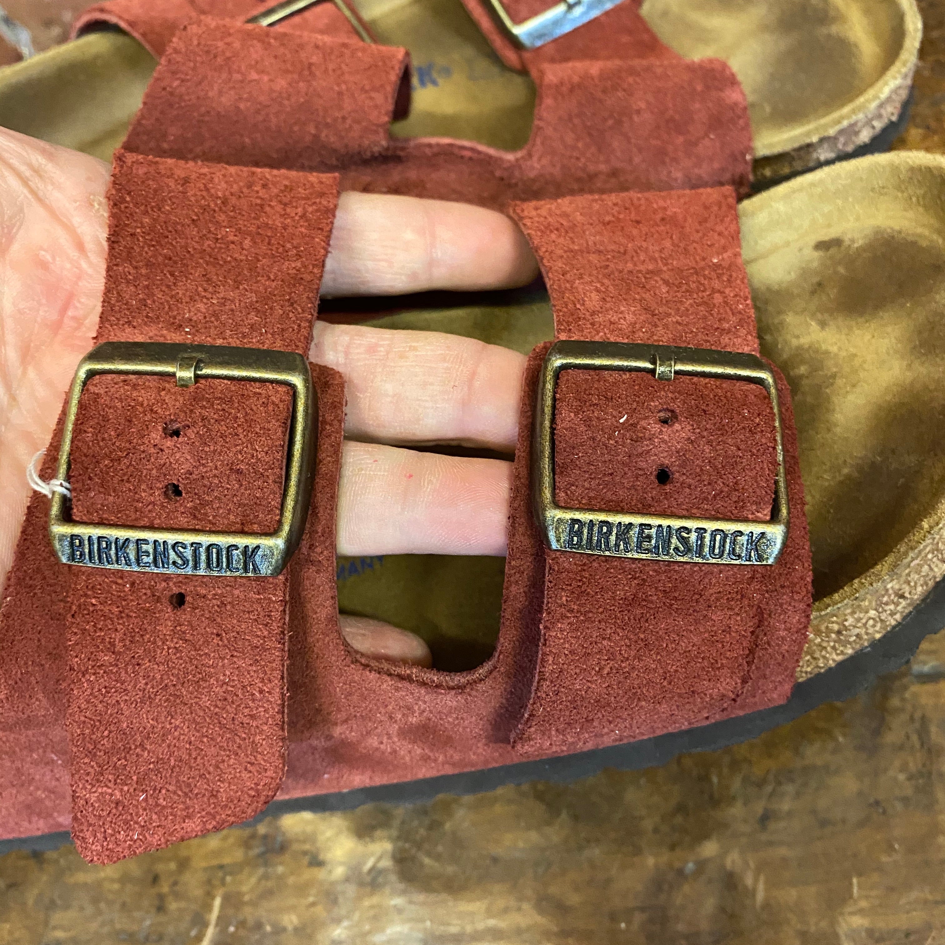 BIRKENSTOCKS Arizona suede 39