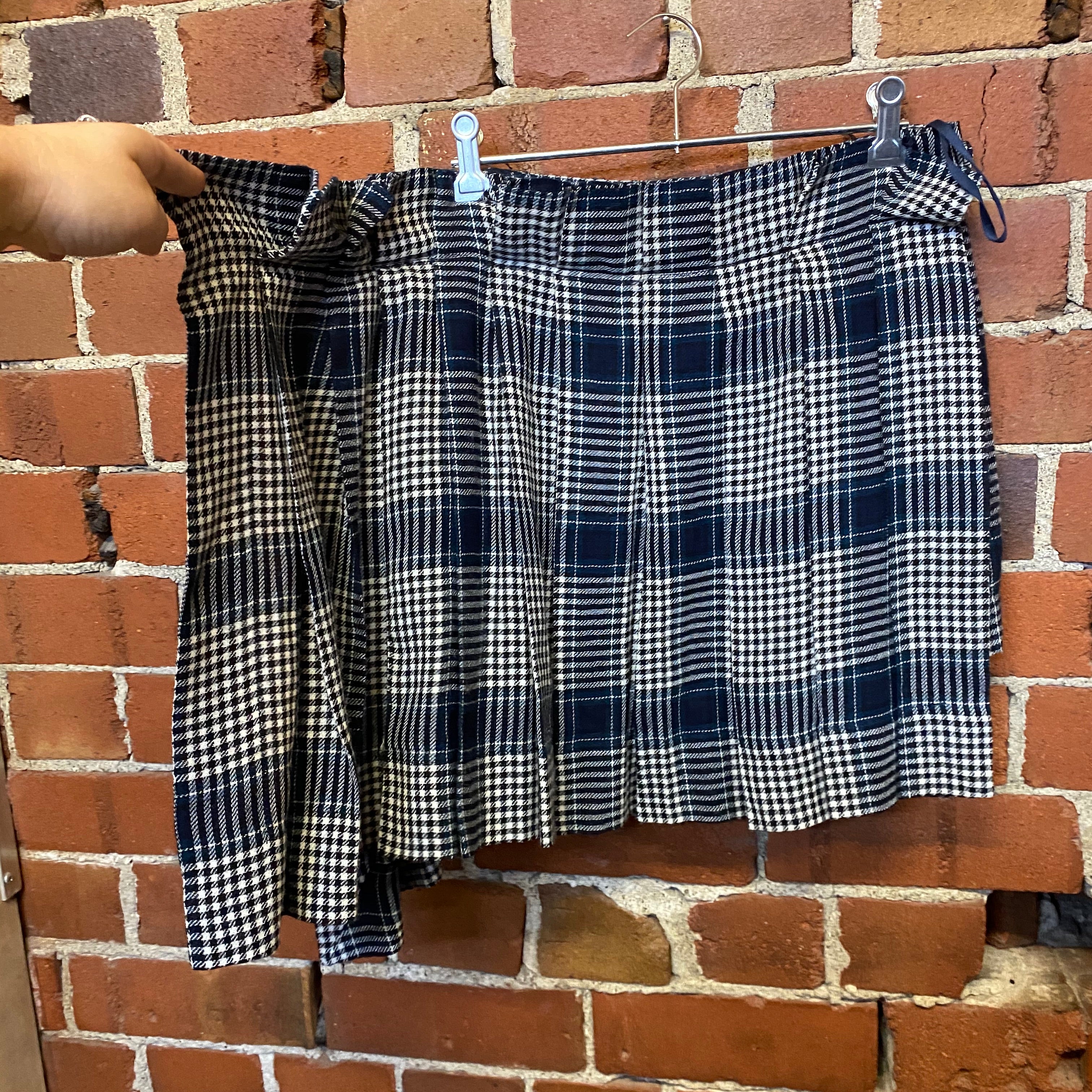 VIVIENNE WESTWOOD tartan mini skirt