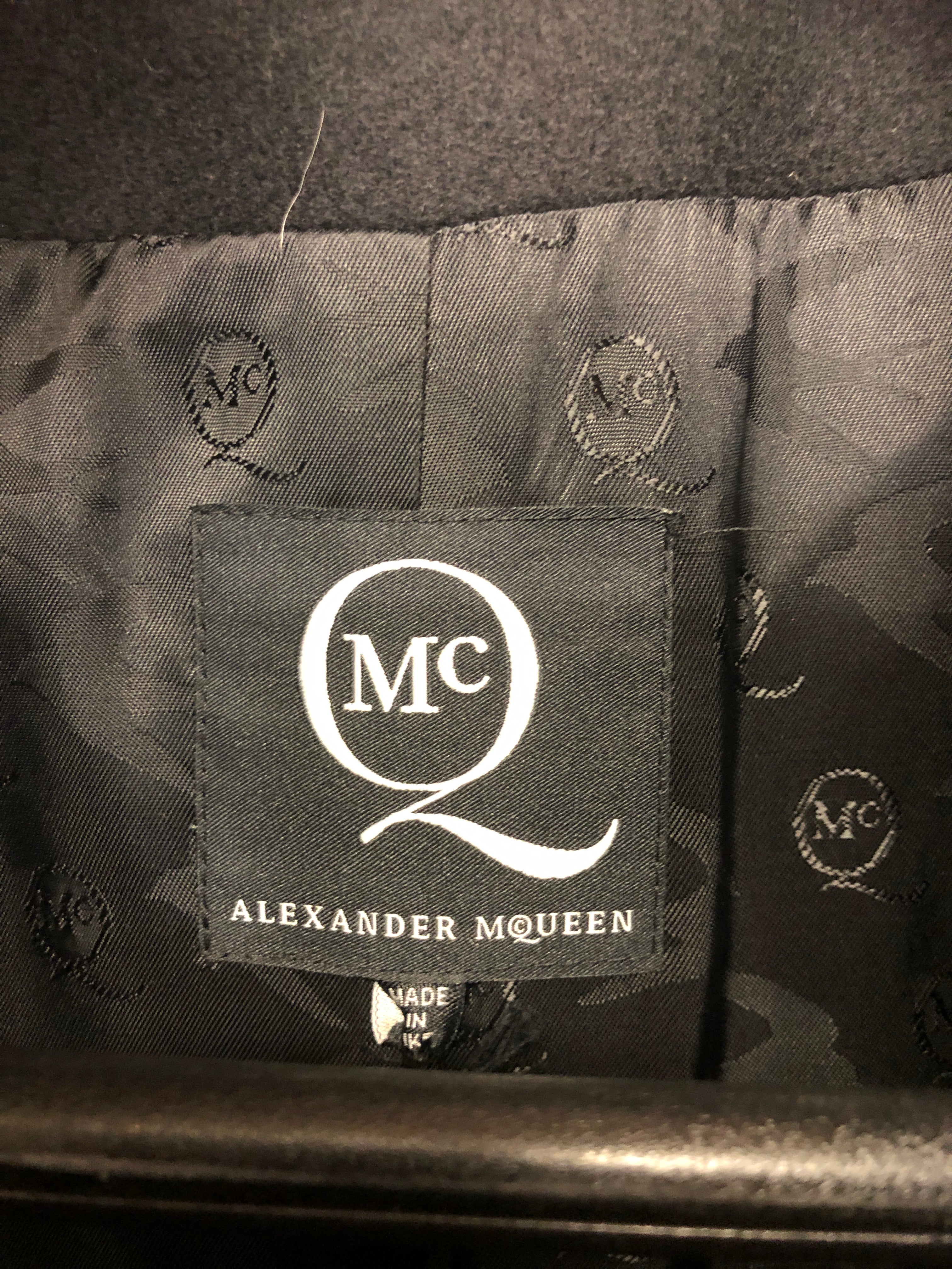 ALEXANDER MCQUEEN wool coat