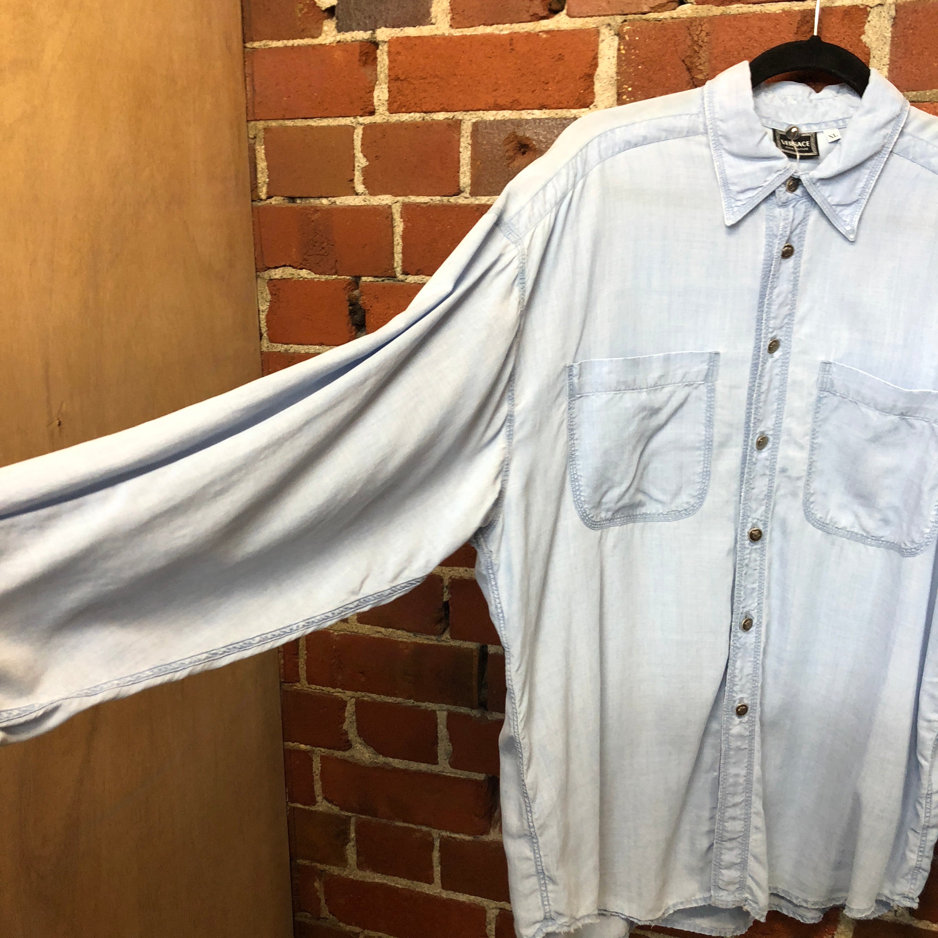 VERSACE 1980s cotton shirt