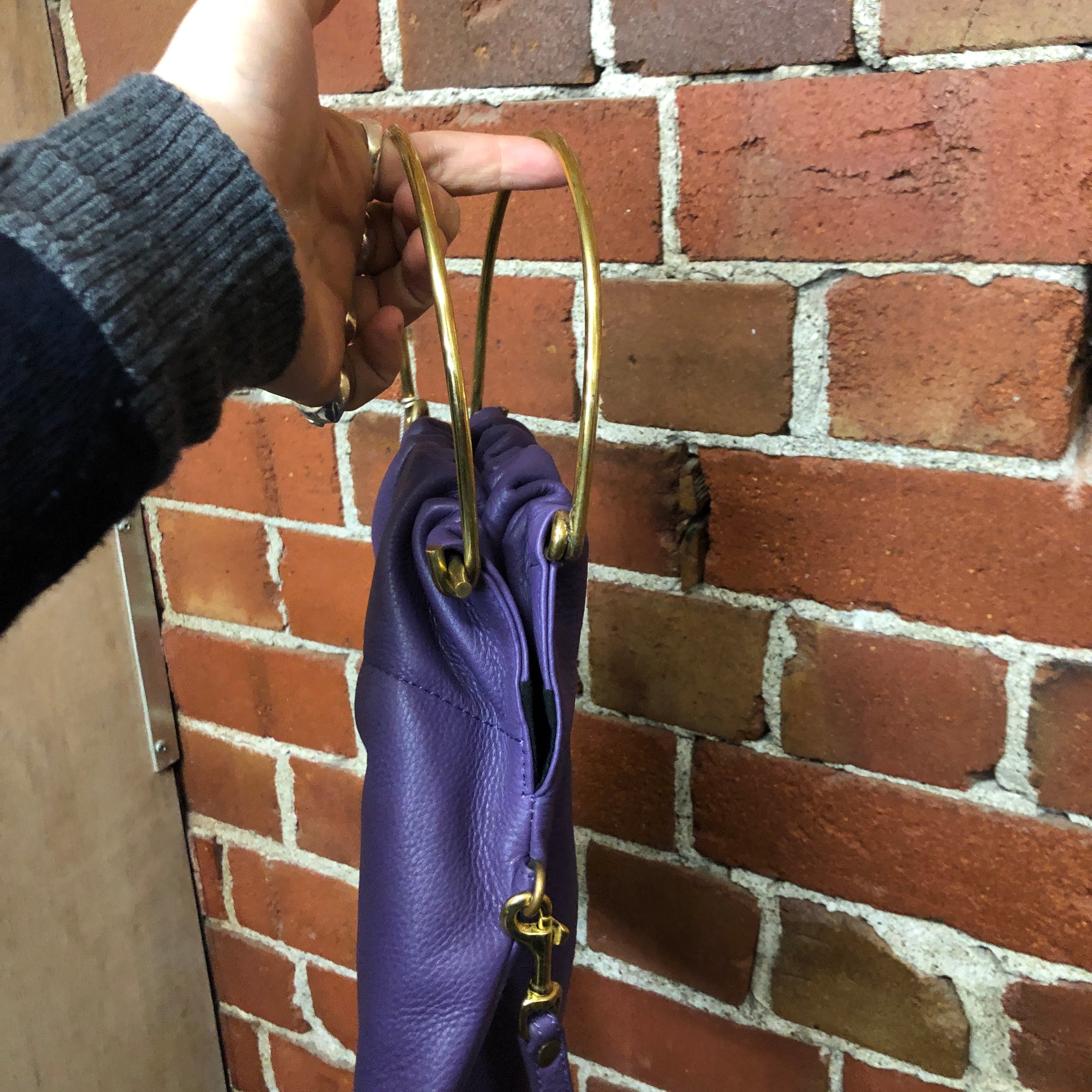 DEADLY PONIES NEW leather handbag