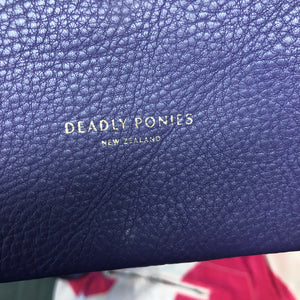 DEADLY PONIES NEW leather handbag