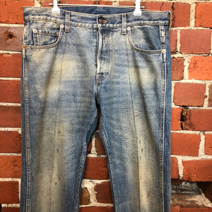 GUCCI distressed denim jeans 34