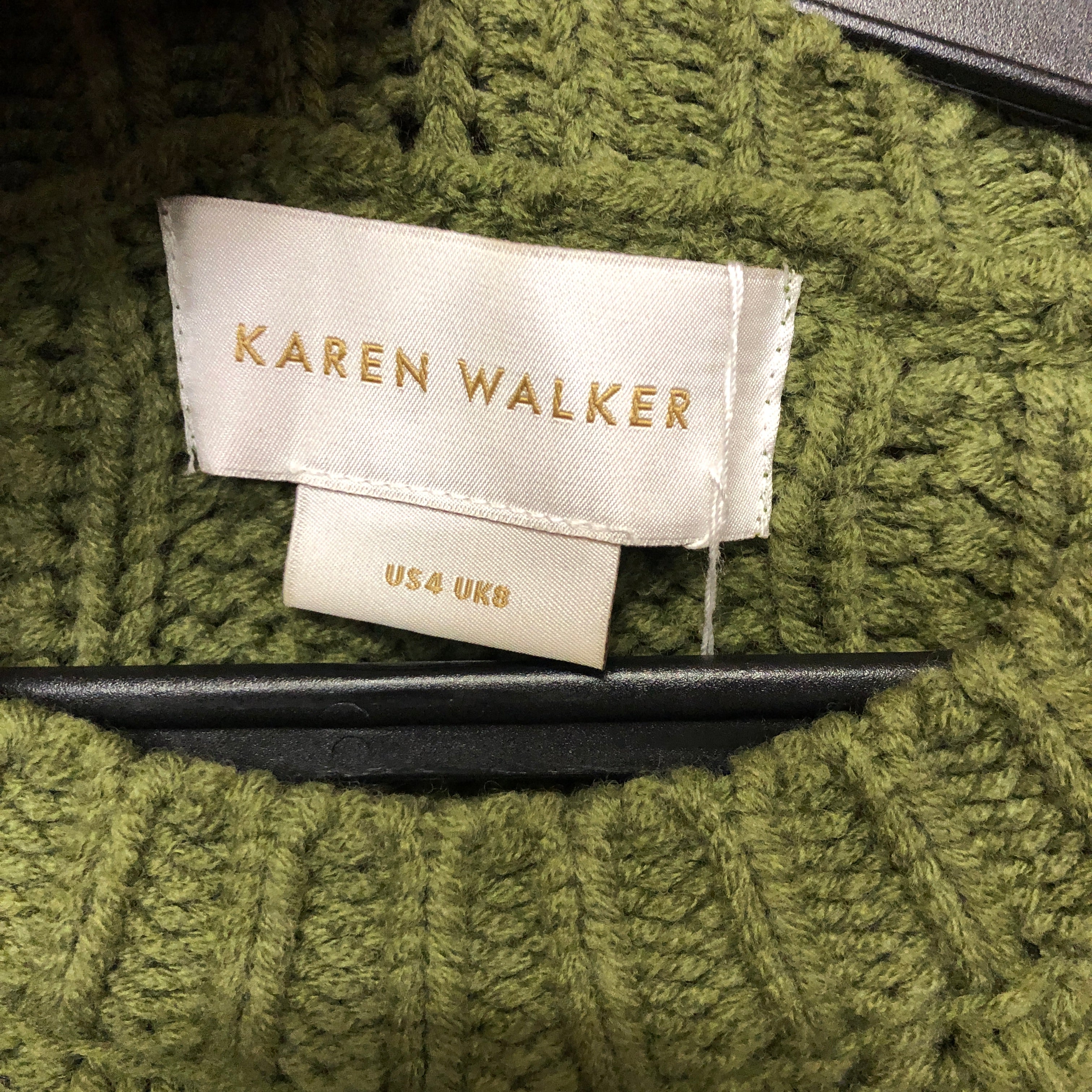KAREN WALKER cable knit jumper