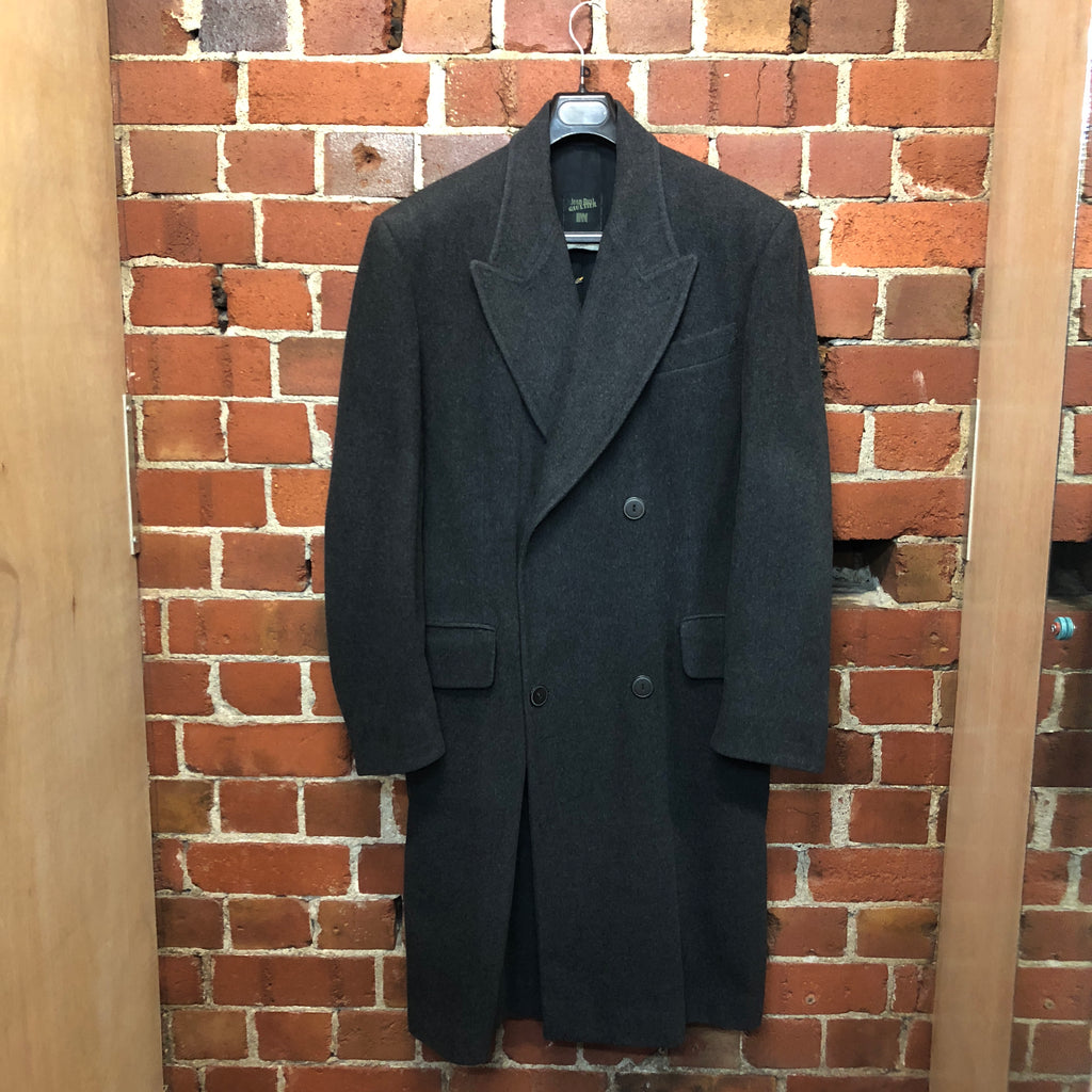 Jean Paul Gaultier 1980s double breasted wool coat!