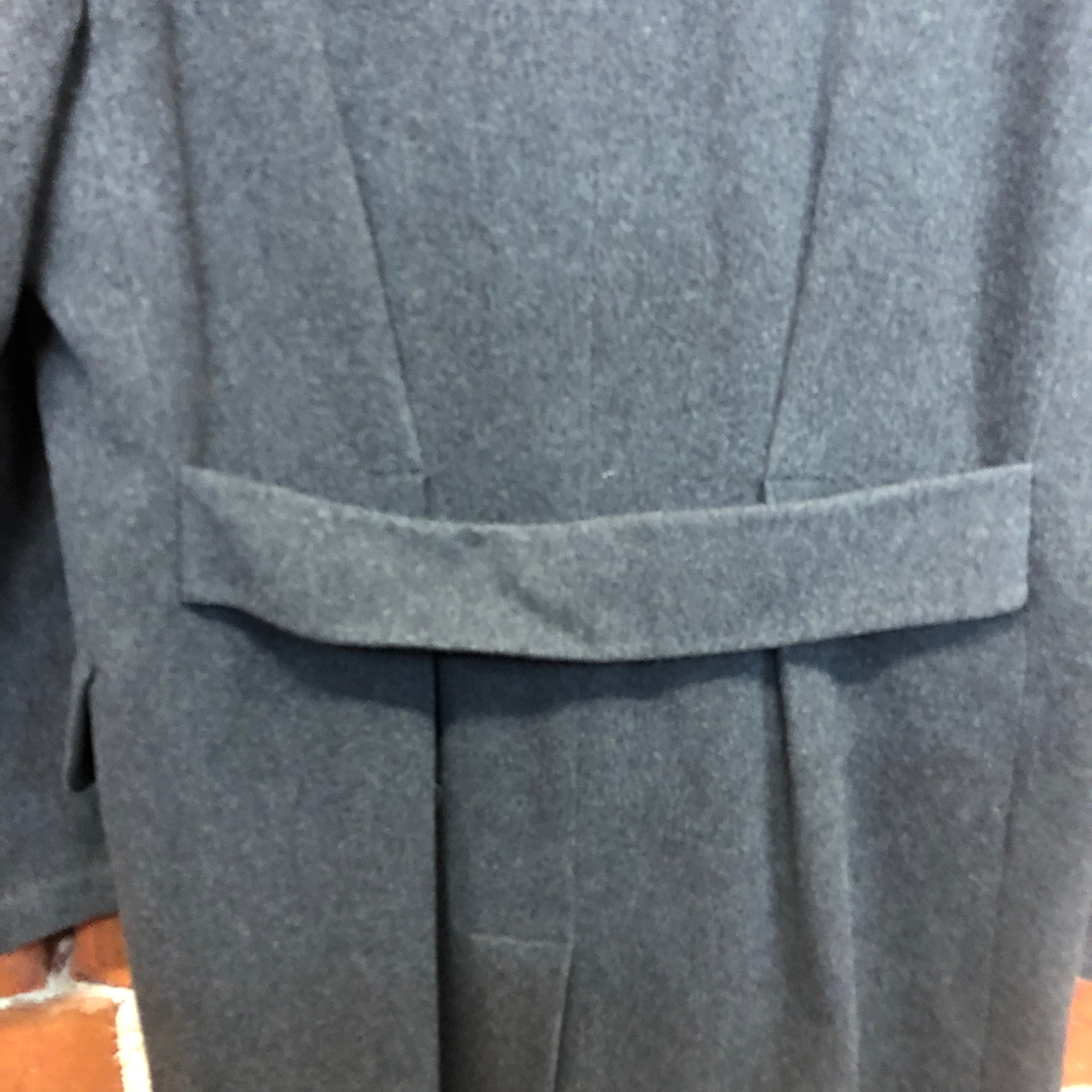 Jean Paul Gaultier 1980s double breasted wool coat!