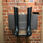 GUCCI horse bit riding boots 38.5