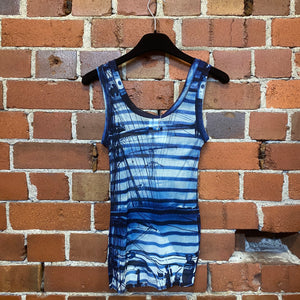 JEAN PAUL GAULTIER 1990s mesh nautical singlet