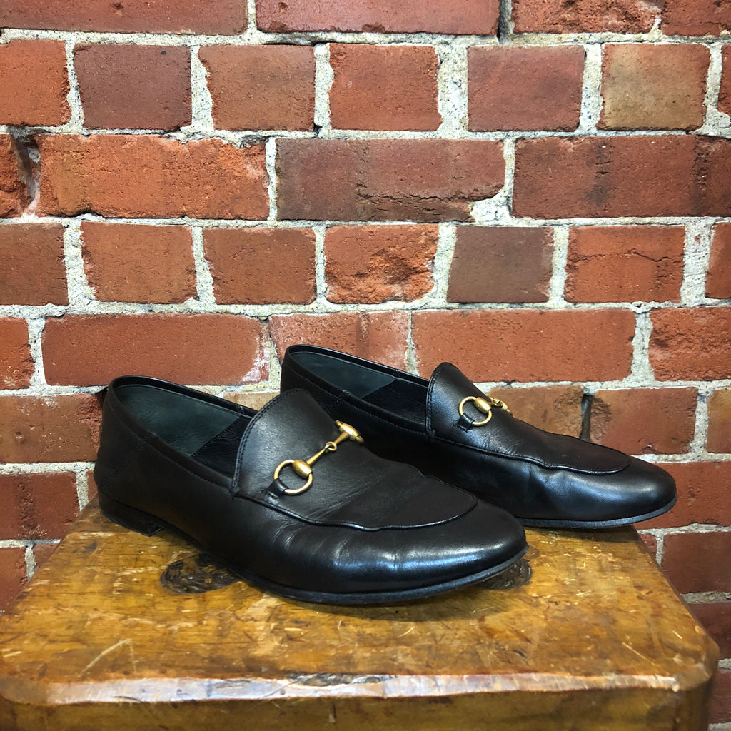 GUCCI horsebit leather loafers
