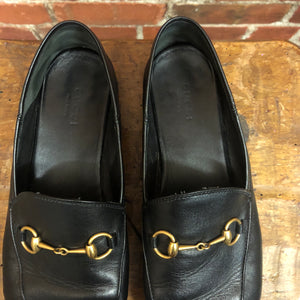 GUCCI horsebit leather loafers