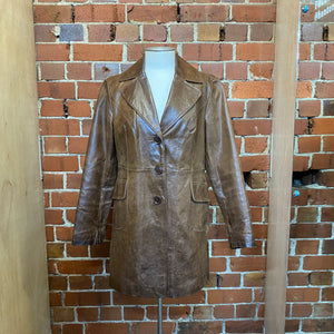 GENUINE leather coat