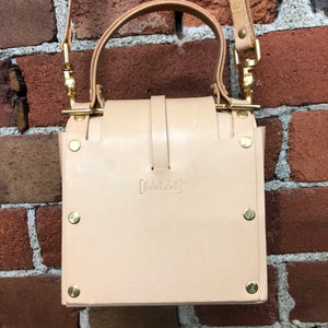 NIELS PEERAER boxy leather handbag