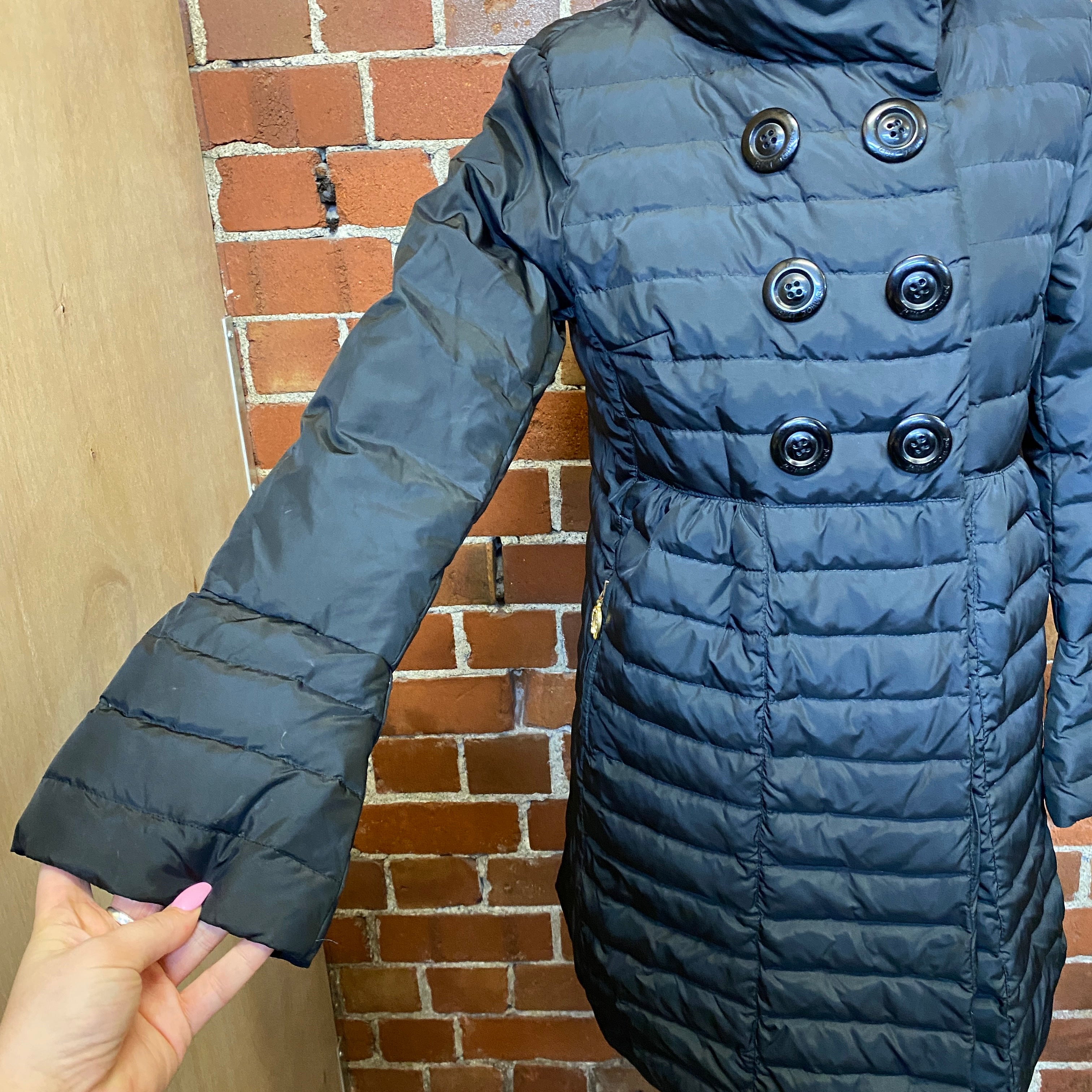 BETSEY JOHNSON down feather puffer coat