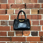 MOSCHINO 1990s mini leather handbag