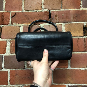 MOSCHINO 1990s mini leather handbag