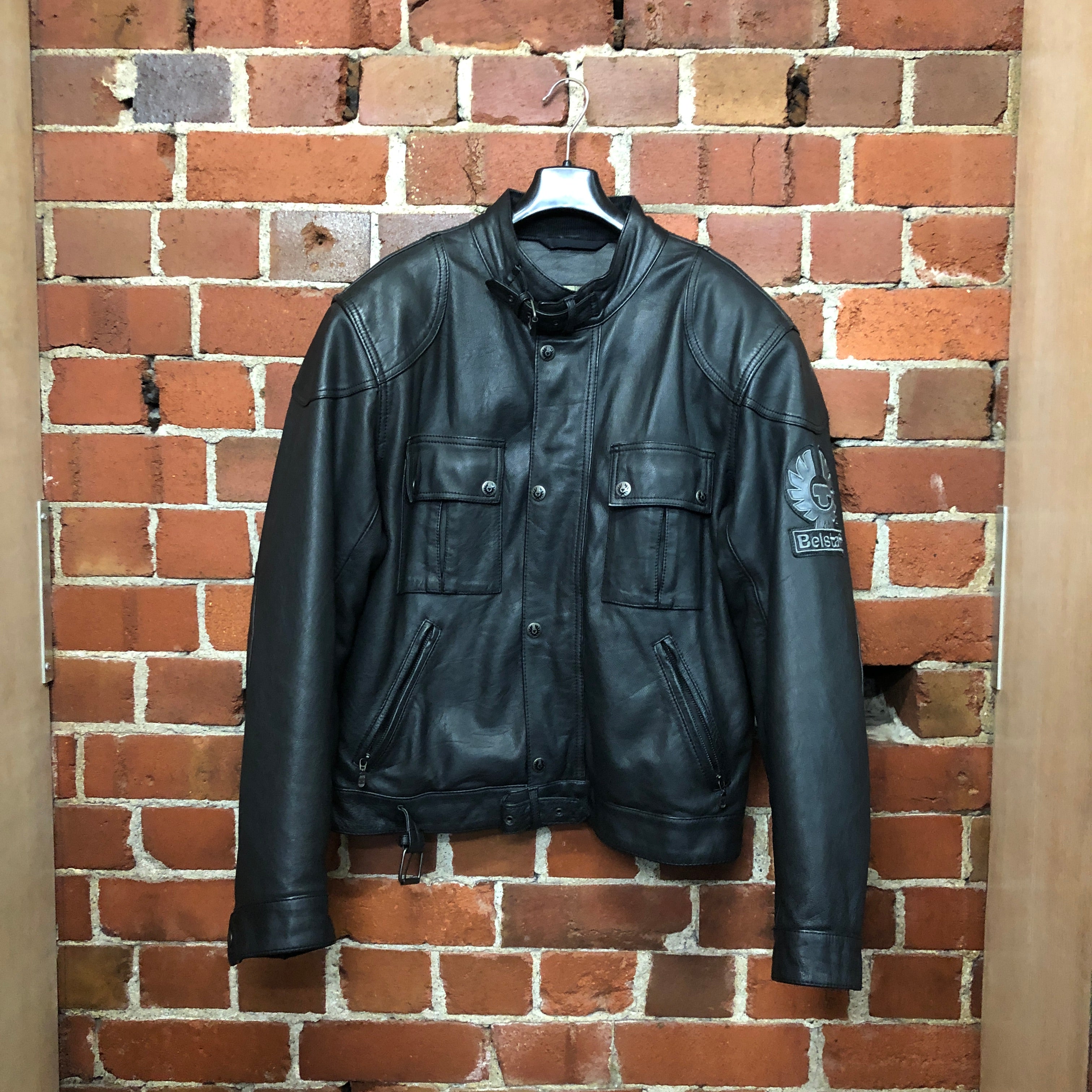BELSTAFF leather jacket XL