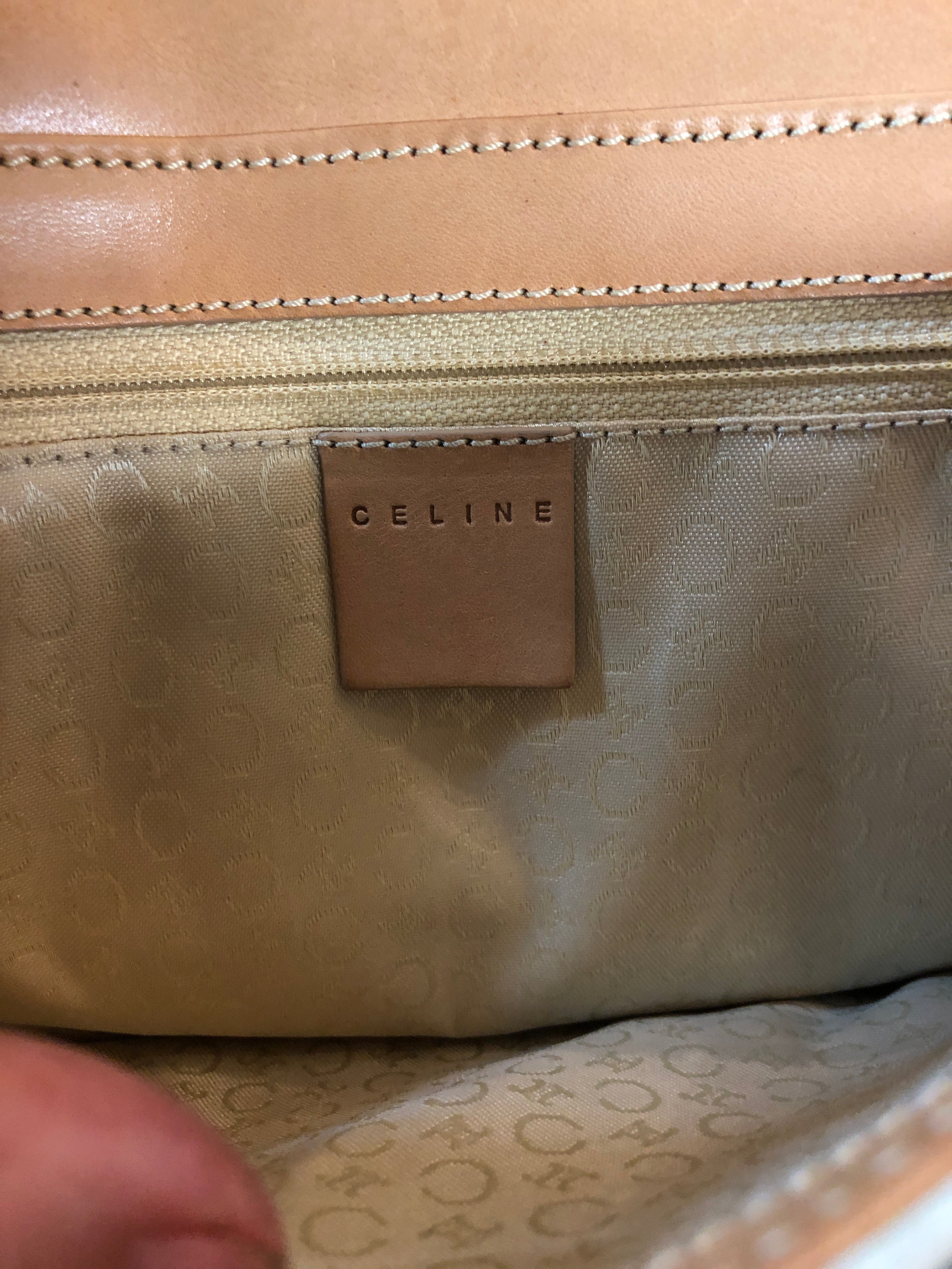 CELINE monogrammed handbag