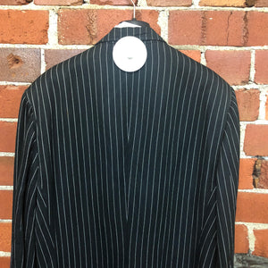 GAULTIER Junior 1980s pinstripe lab coat